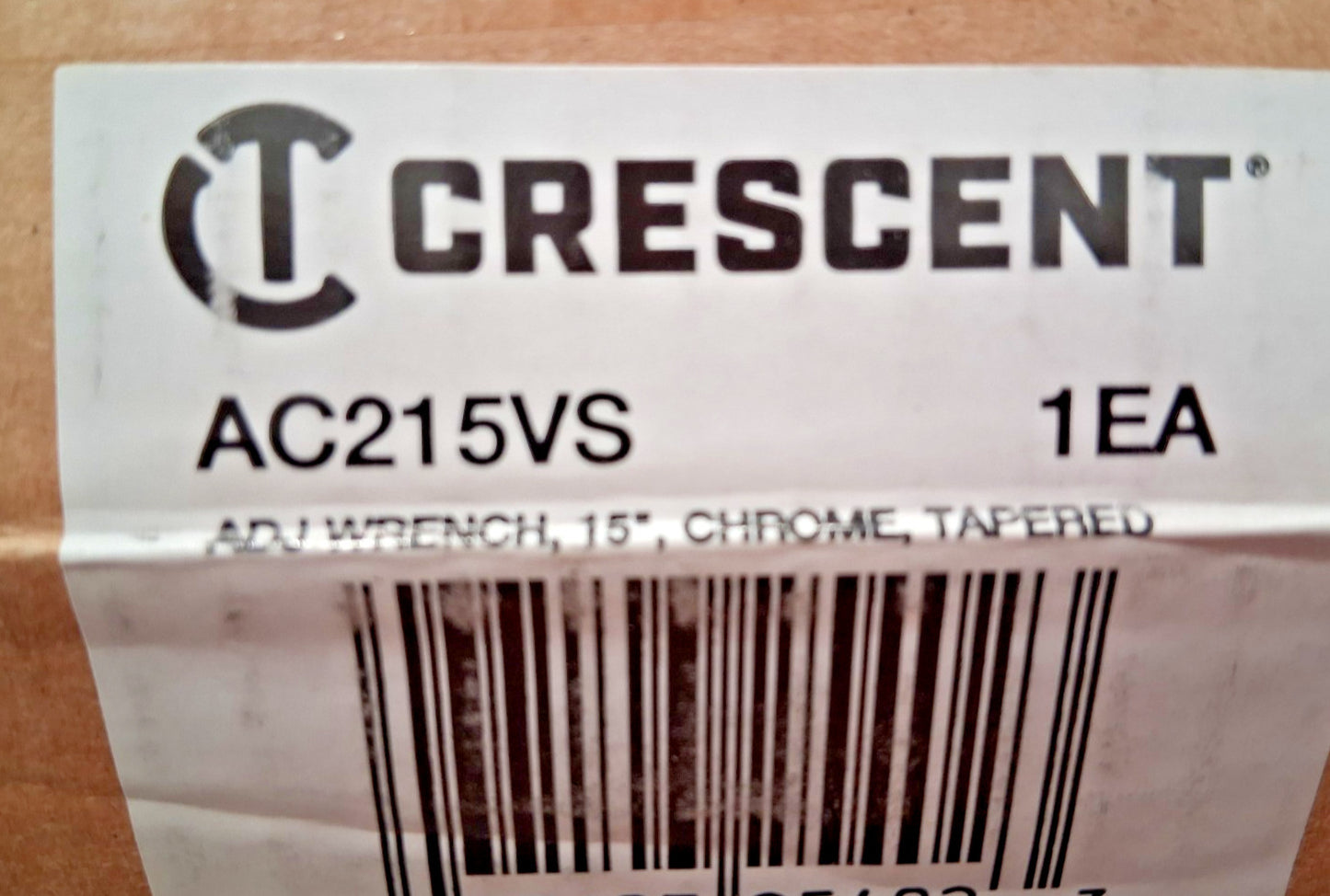 Crescent Adjustable Wrench 15 in OAL Steel AC2115VS