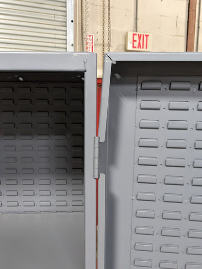 Durham Heavy Duty Storage Cabinet w/ Bins 4-Drawer 72 x 48 x 24 SCRATCH N DENT