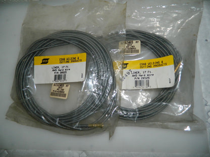 ESAB Steel Hard Wire Liner QTY 2   .045 17Ft. 20525