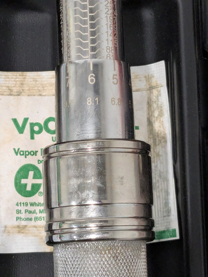 CDI Micrometer Torque Wrench: 1/2" Drive, 24-13/32" OAL 2503MFRMH USED