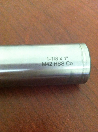 Interstate Cobalt Square End Mill RH 1-1/8"  x 2" x 1" x 4-1/2" 30° 6FL 11084109