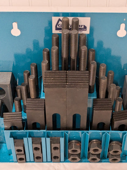 GIBRALTAR Fixture Clamp Step Block & Clamp Set: 68001G