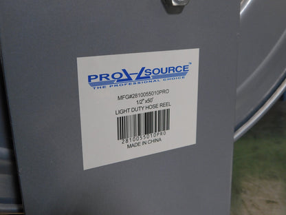 PRO-SOURCE Spring Retractable Hose Reel 1/2" ID Hose 50' 2810055010 PARTS/REPAIR