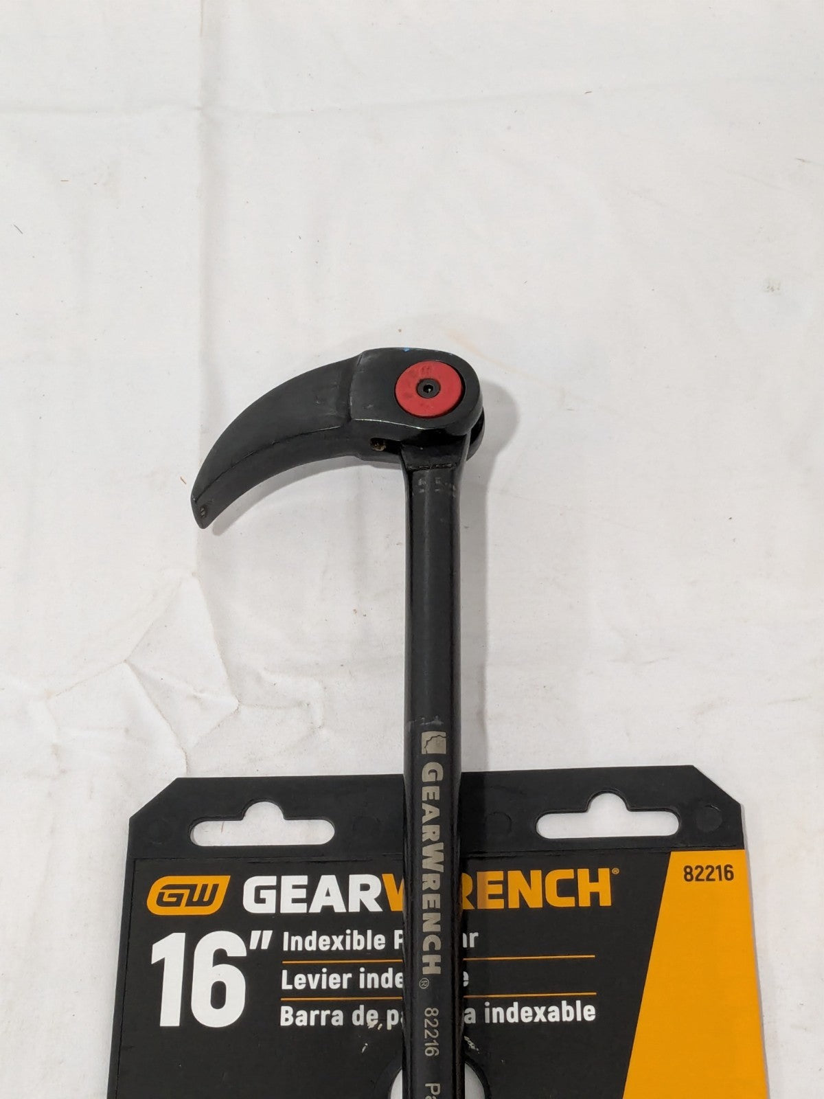 GEARWRENCH 16" OAL Indexing Pry Bar Steel 82216