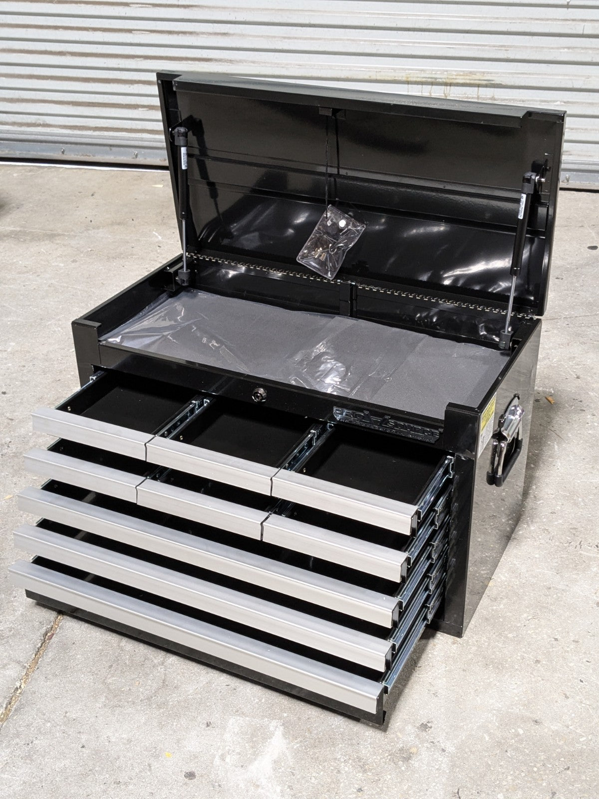 Pro Source Steel Top Chest Tool Box 9 Drawer 26" x 12" x 16" Scratch N Dent