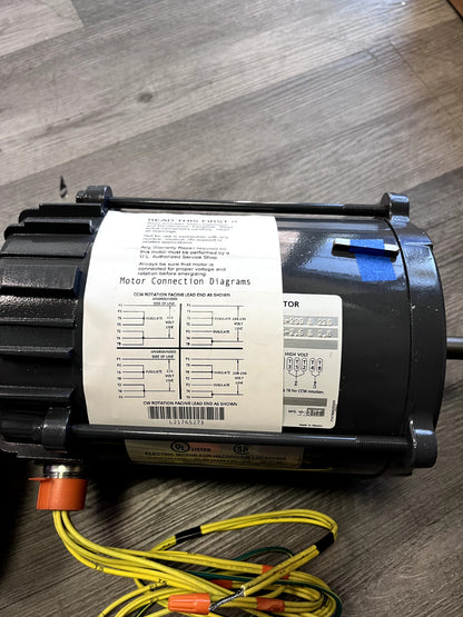 US MOTORS Single Phase AC Motor C-Face with Base & C-Face without Base Mount,