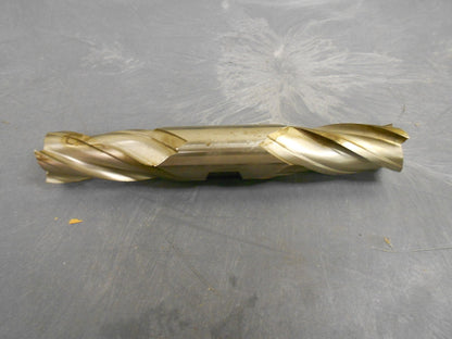 Eclipse 4-Flute 15/16" R/H Cut HSS Uncoated Double-End End Mill #469