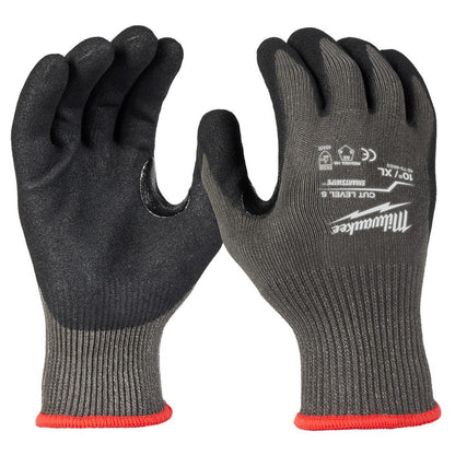 Milwaukee Cut-Resistant Gloves: ANSI Cut A5 Sz XL 12 Pairs 48-73-8653E