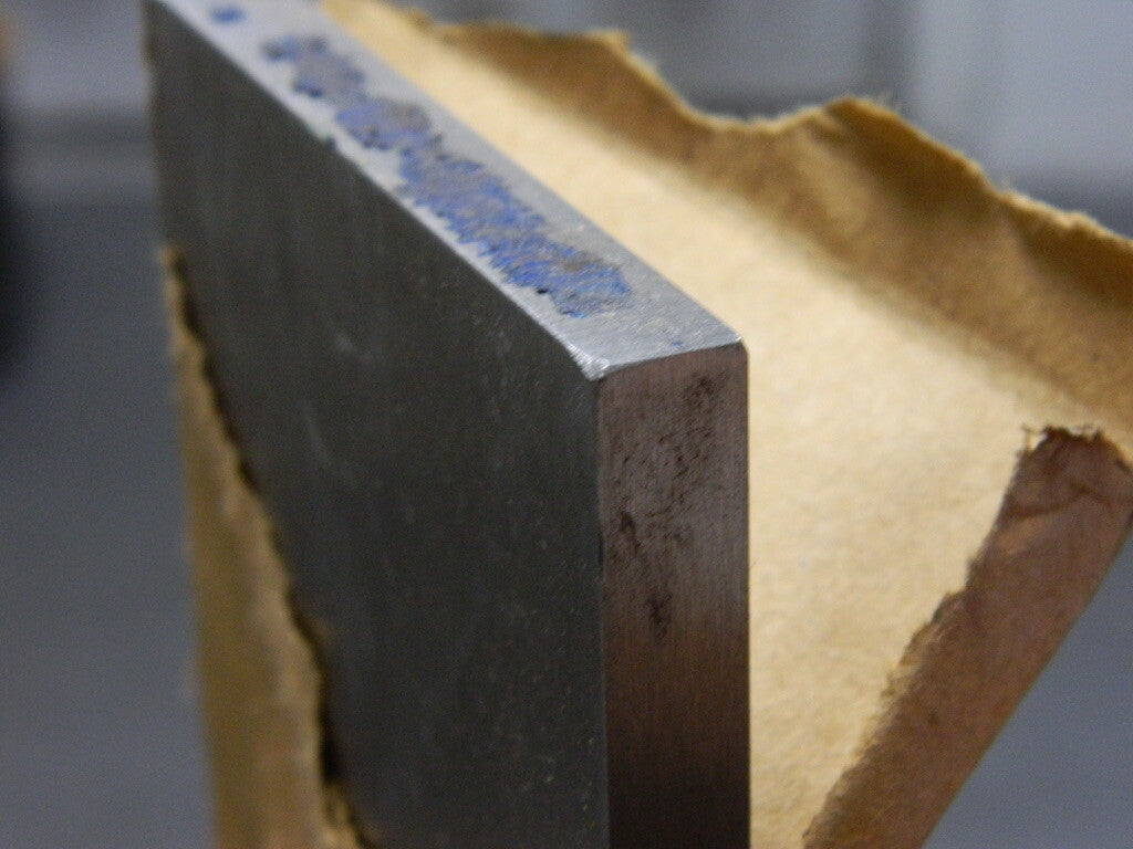 Starrett 36 Inch L x 3-1/2 W x 3/8 Thick Tool Steel Air Hardening Flat Stock