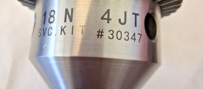 Jacobs Drill Chuck 1/8 to 3/4" Capacity Tapered Mount 18N-4JT 30233