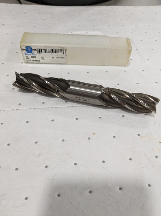 Putnam Square End Mill 13/16" x 7/8" x 1-7/8" x 6-1/8" 4F UC HSS 94872