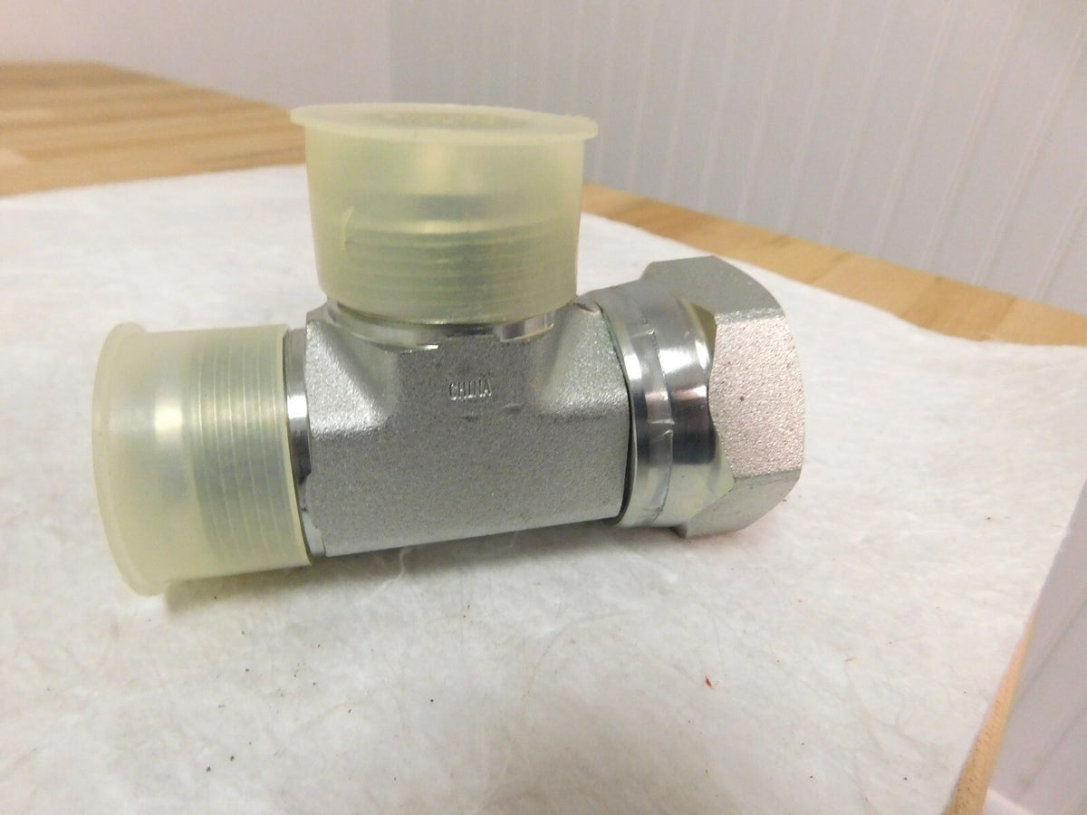 Parker Swivel Nut Run Tee 37º Flare x Swivel x Flare Connection 20 R6X-S