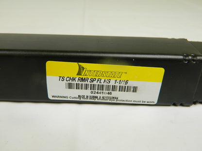Interstate HSS Chucking Reamer 1-1/16 Dia 10-1/2 OAL 2-3/4 FL Length 02441046