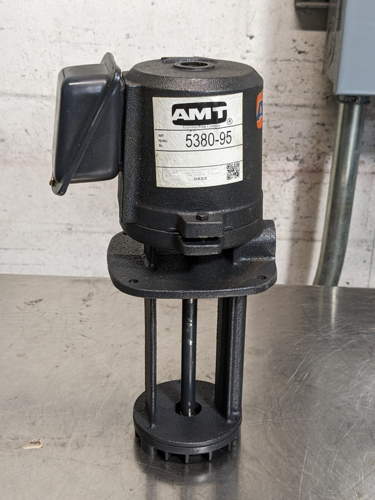 AMT Immersion Coolant Pump 56 GPM 1/8 HP 115/230v 1 Ph 5380-95 Parts / Repair