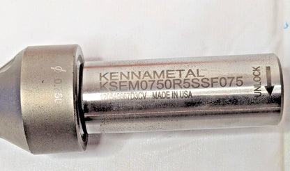 Kennametal Weldon Flat Shank Replaceable-Tip Drill 19.05 to 19.55 mm Dia 1505174