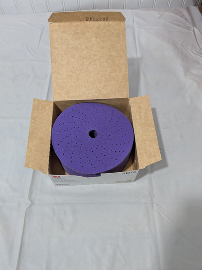 3M Cubitron II Hookit 6” Disc 180+ Grit Abrasive Sanding Disc (50ct) 31374