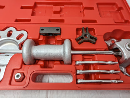 17 Piece Slide Hammer Set w/Case 3 Jaws YC-901A