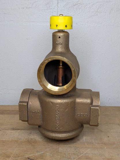 Apollo Thermostatic High Capacity Mixing Valve 2" FNPT x FNPT 125 PSI Max.