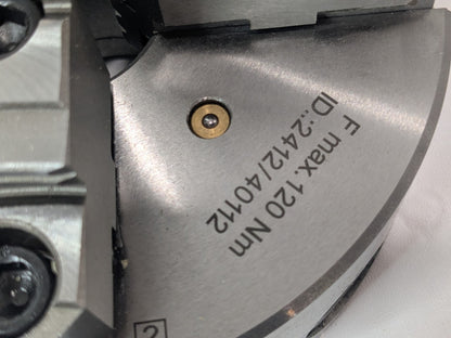Hertel 6" Semi-Steel 4 Jaw Self-Centering Lathe Chuck Plain Back 1-203-0600