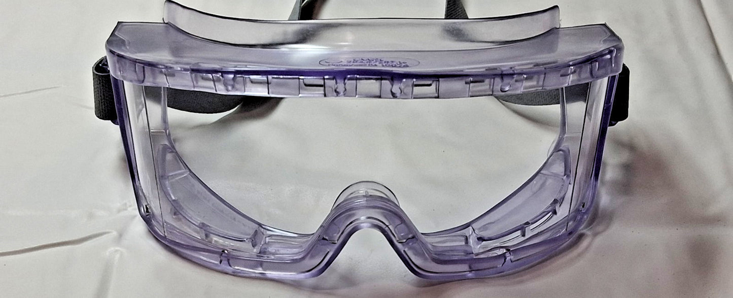 Uvex Futura Safety Goggles Clear Anti-Fog OTG Indirect Vent Qty 3 S345C