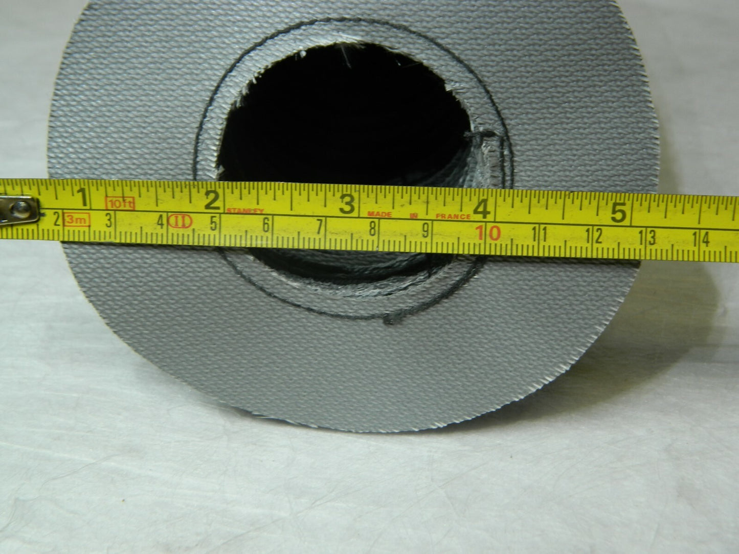 Nylon Stitched Bellows 48" Long 4-1/2" Outside Diam 2" Inside Dia