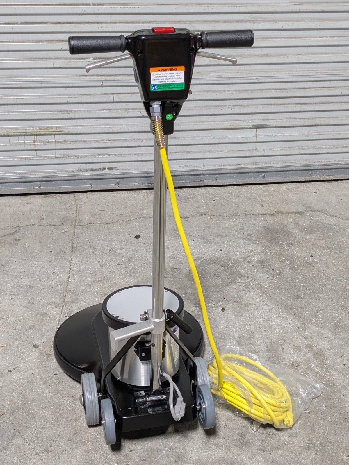 Task Pro 20" High Speed Electric Floor Burnisher 1.5 HP 1500 RPM 120v TP1500