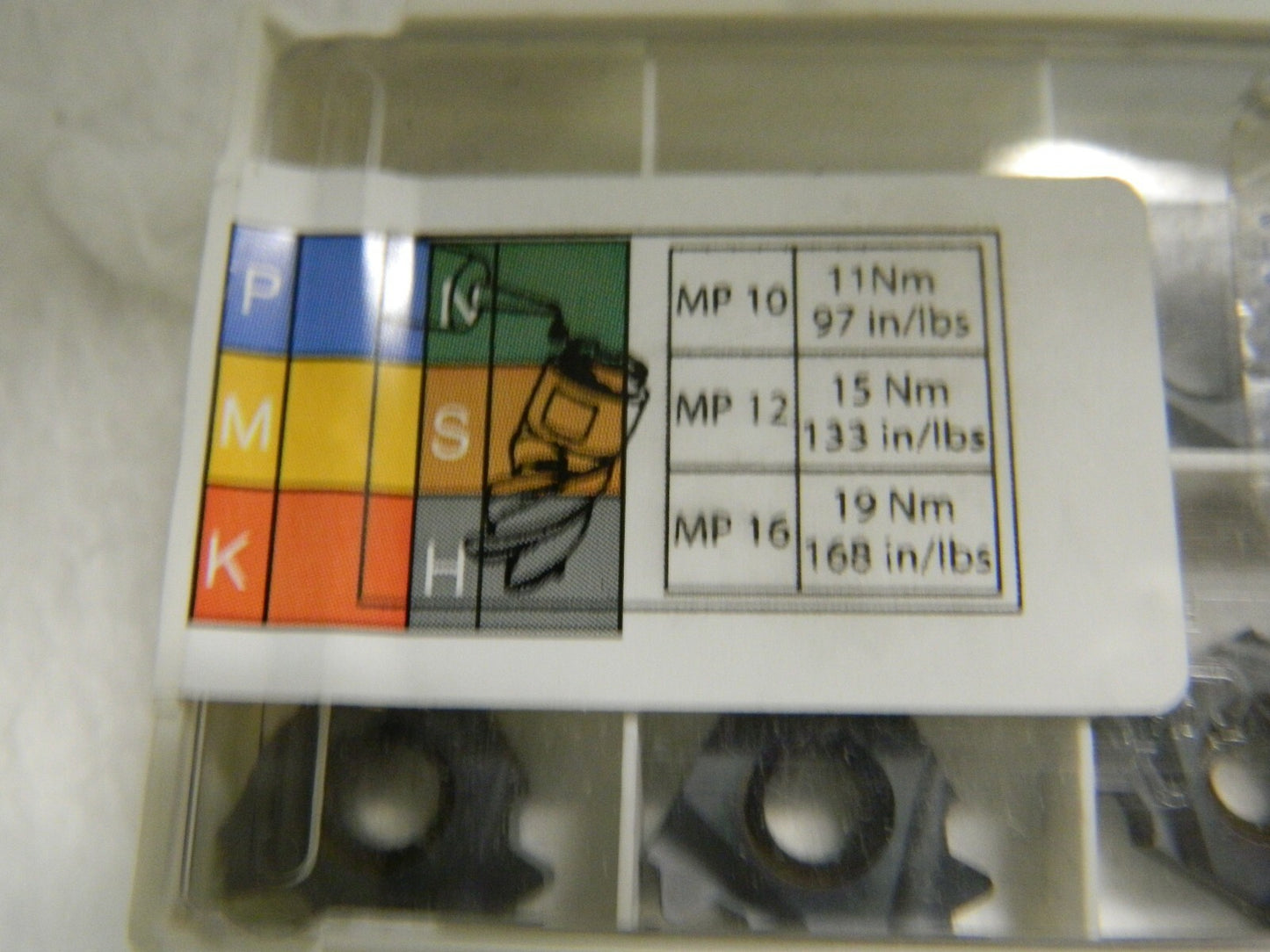 Seco Carbide Threading Inserts box of 10 NI-22NR-BB83910  74661