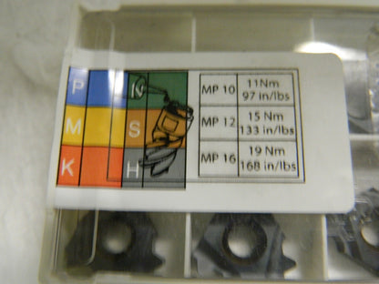 Seco Carbide Threading Inserts box of 10 NI-22NR-BB83910  74661