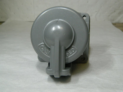 Hubbell Killark 1 Phase 250 VDC 600 VAC Self Grounding Receptacle VR332