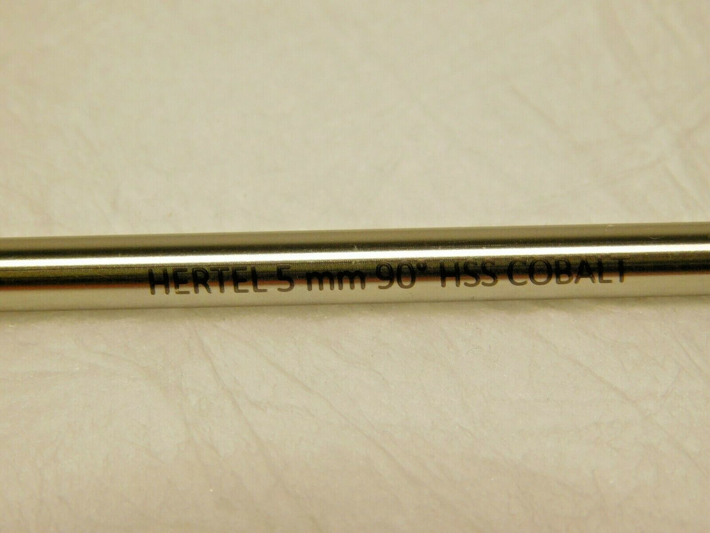 Hertel Cobalt Spotting Drills 5mm Body Diam x 4-3/4" OAL 90° Qty 3 62793963