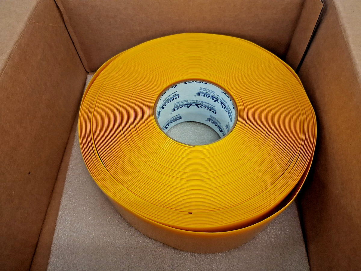 Pro-Safe Vinyl Floor & Aisle Marking Tape 3" Wide 100ft Long 50-PRO-3RY