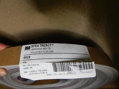 3M 307EA Trizact Cloth Belt 1  x 132  A6 JE Approx 100 Belts 268281