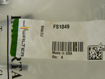 Walter Valenite Small Handle Key Torx 25 QTY 6  FS1049