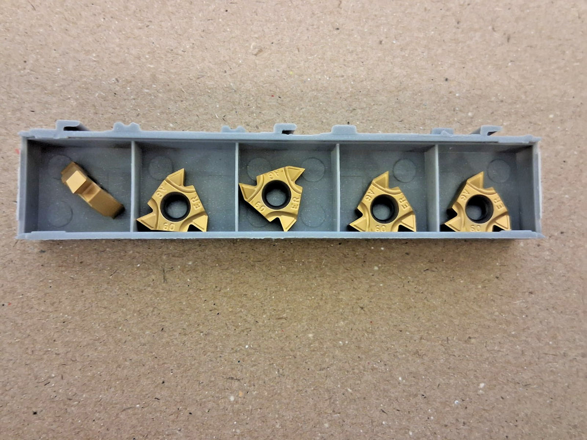Iscar Carbide Laydown Threading Inserts QTY5 16ERM AG60 IC-250 5920009