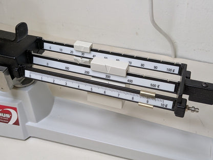 Ohaus 700/800 Series Mechanical Triple Beam Balance 610g Capacity