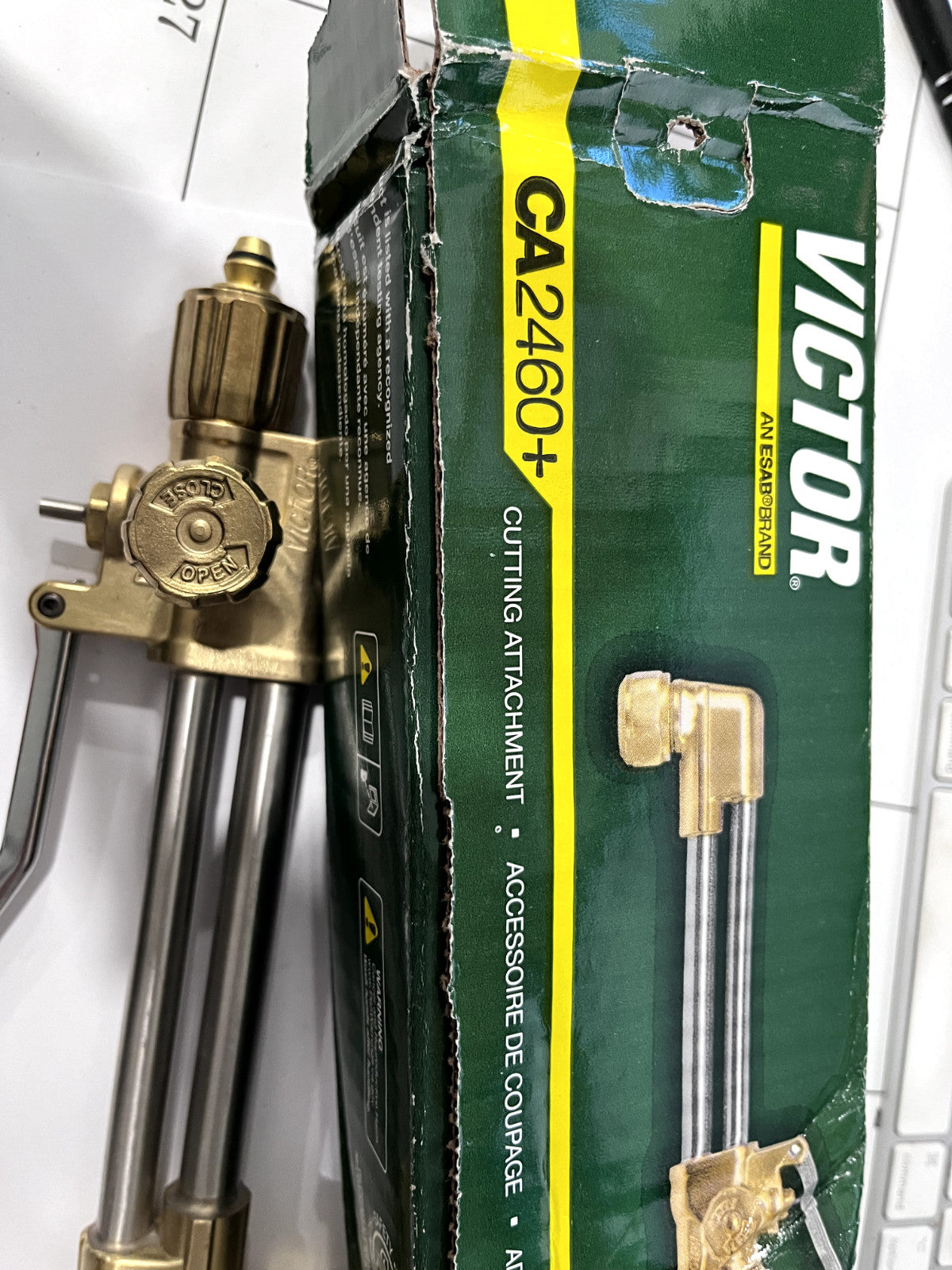Victor 8 Inch Cutting, 10-1/2 Inch Long, Cutting Attachment Heavy Duty 0381-1928
