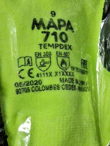 Mapa Professional Thermal Acrylic Heat Resistant Gloves QTY5 70202304
