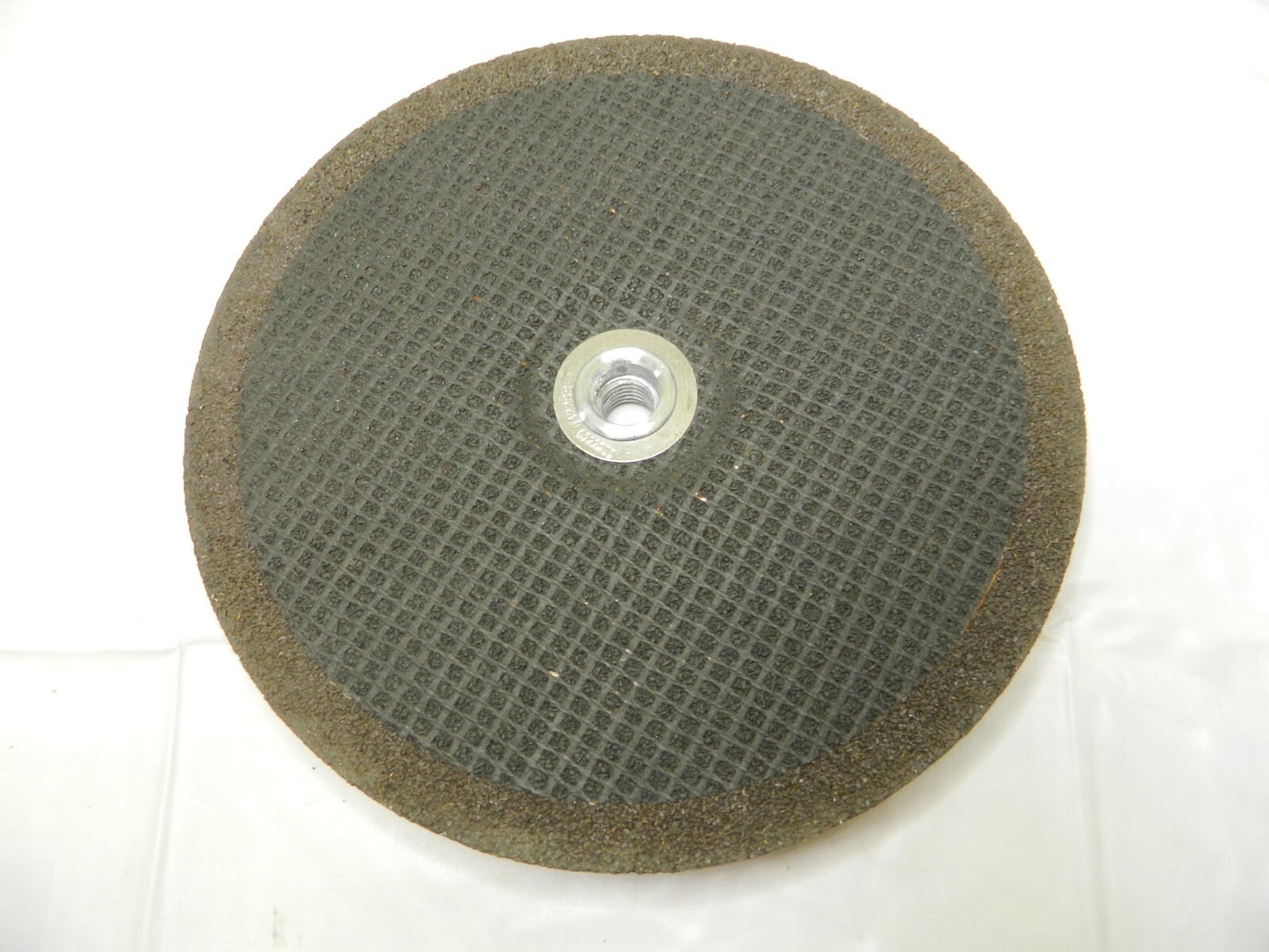 NORTON Depressed Center Wheel: Type 27, 9" Dia, Ceramic Qty 10 66253007014