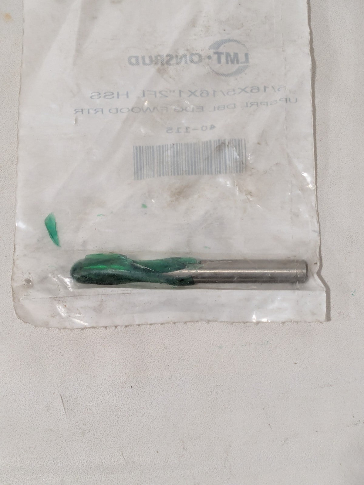 Onsrud Spiral Router Bit: 5/16" Dia, 1" LOC, 5/16" Shank Dia, 2 FL 40-115