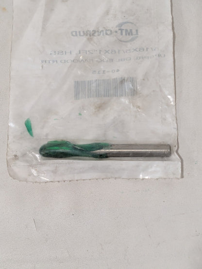 Onsrud Spiral Router Bit: 5/16" Dia, 1" LOC, 5/16" Shank Dia, 2 FL 40-115