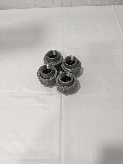 Malleable Iron Pipe Union: 1" Fitting Qty 4 1.NU