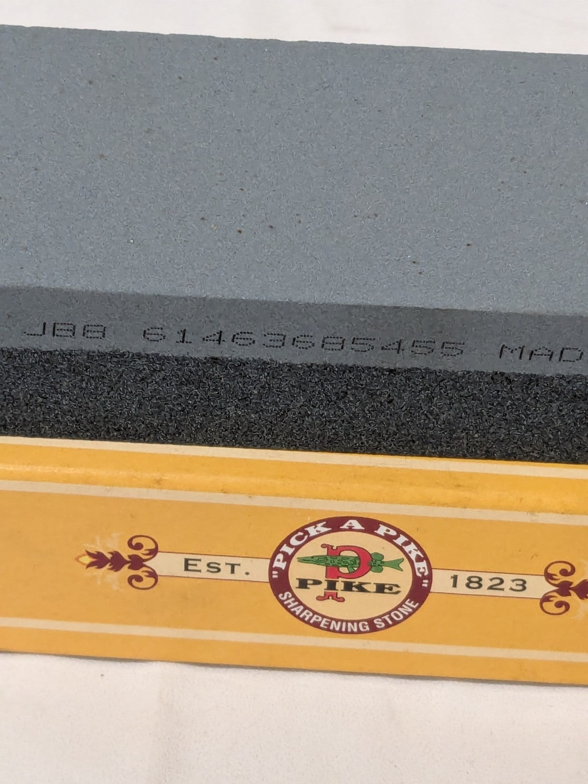 Norton Sharpening Stone: 1'' Thick, Rectangle Gray 1" X 2" X 8" 61463685455