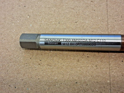 Sandvik Coromant Spiral Flute Tap M12x1.75 3FL Powdered Metal 6539462