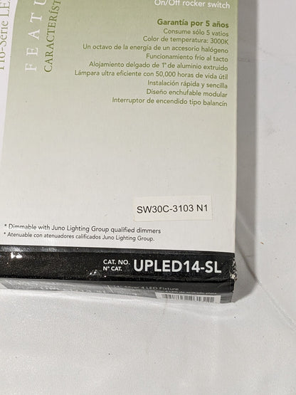 Juno Lighting Pro-Series 14" Silver LED Light Fixture UPLED14-SL