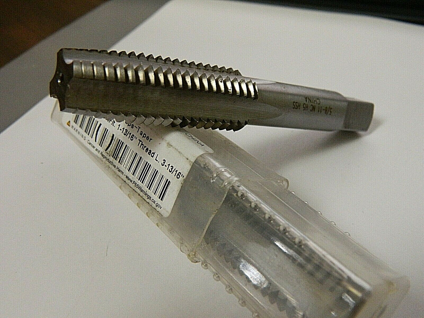 Interstate 5/8-11 UNC H3 4-Fl  Straight Flute Standard Hand Tap QTY 2 04476131