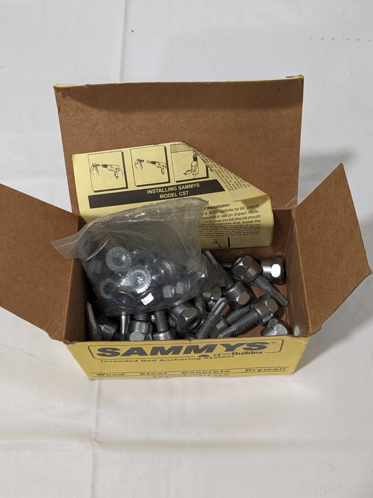 ITW BUILDEX Threaded Rod Anchor Qty 25 8039957