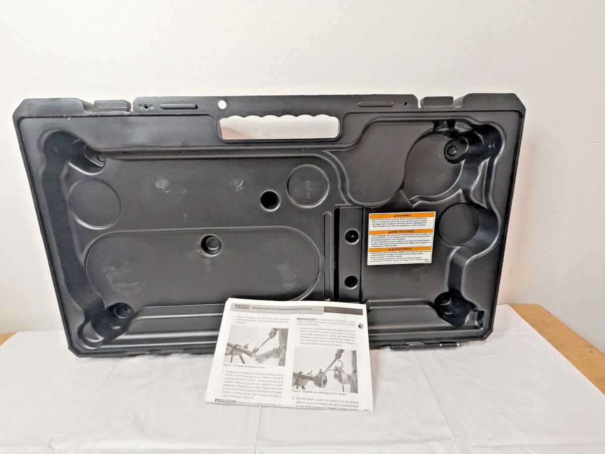 Ridgid 9-Die-Head Pipe Threader Set 1/8" to 2" w/Case 36505