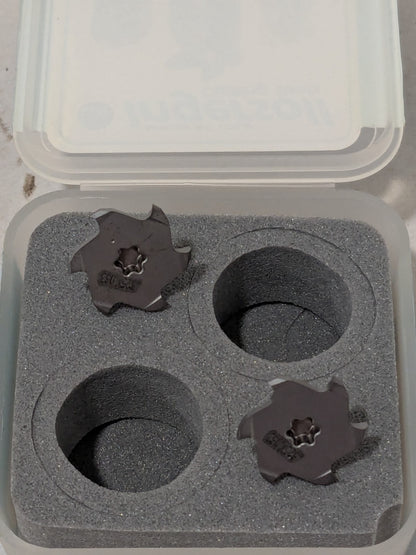 INGERSOLL 18T-6206T6RN01 Carbide Inserts Grade IN1030 2pcs 5840537