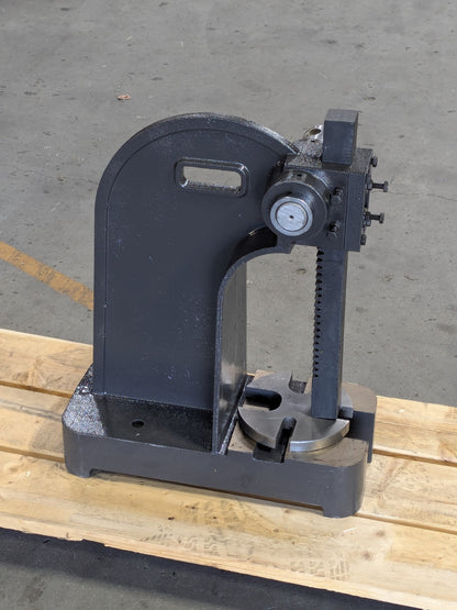 Single Leverage Arbor Press 3 Ton Max. Pressure 18" Stroke MISSING LEVER