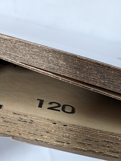 Sanding Sheet: 120 Grit, Silicon Carbide Fine Grade, C-Weighted Qty 50 75891200